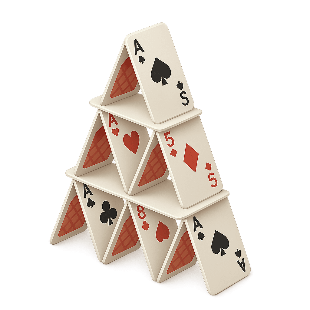card tower