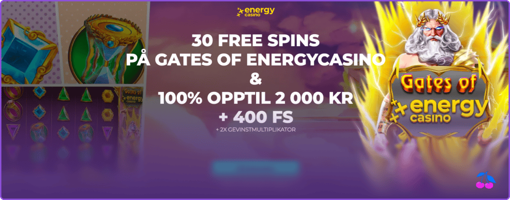 Energy Casino bonus uten innskudd